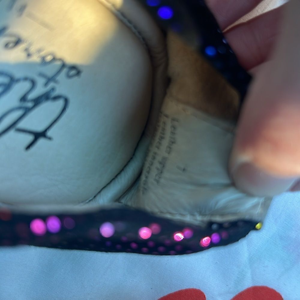 *BRAND NEW* Disco Rainbow Dots Storehouse Flats -7 NWT - Picture 6 of 11